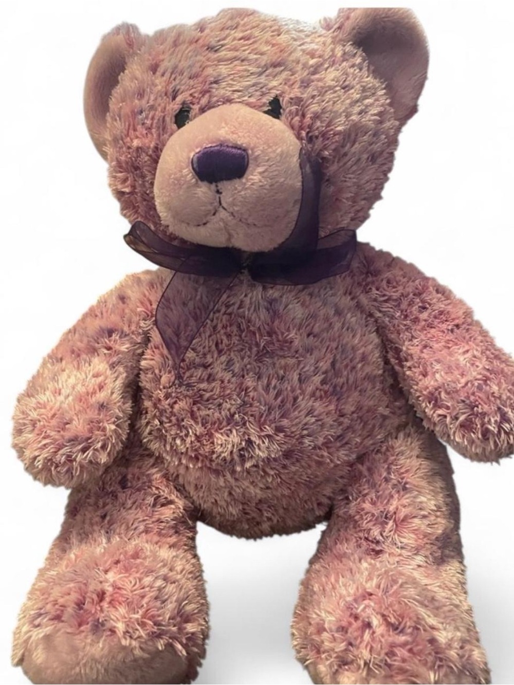 Build-A-Bear Lavender purple Plush Teddy Bear